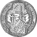 Figure 2: seal of Sir Richard de Beauchamp, c.1403.