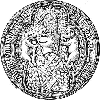 Figure: seal of Sir Richard de Beauchamp, c.1403.