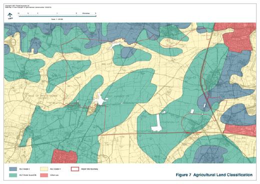 Agricultural Land Classification map